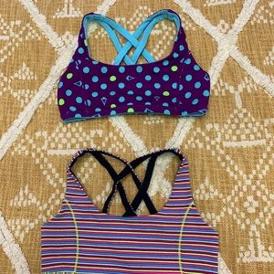 BUNDLE: adorable reversible  sports bras